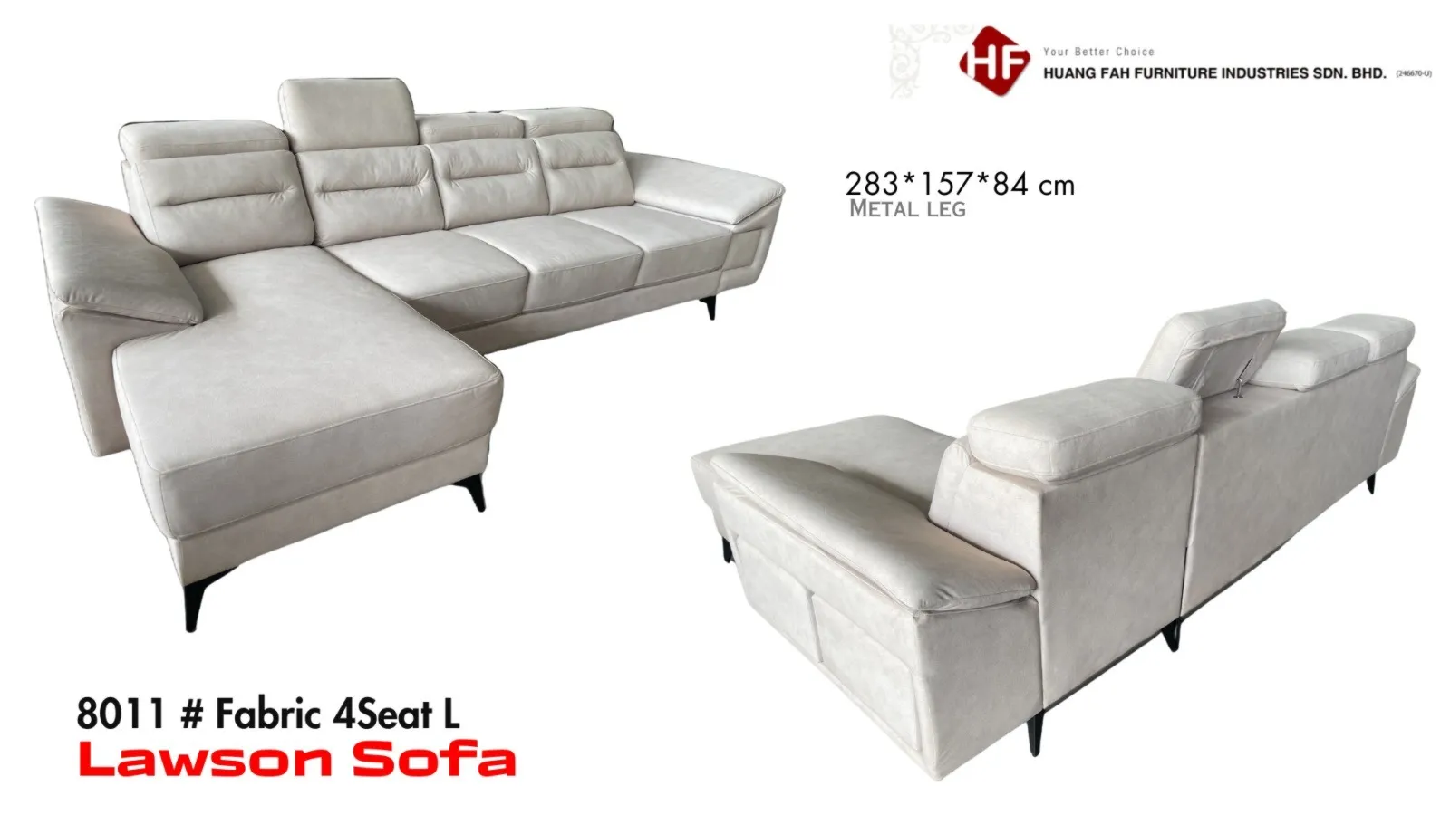 Lawson Sofa-8011 4 seat L